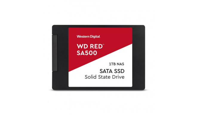 SSD|WESTERN DIGITAL|Red SA500|1TB|SATA 3.0|Write speed 530 MBytes/sec|Read speed 560 MBytes/sec|2,5"