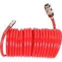 Spiraalvoolik PU 10m, 5x8mm, 10 bar, kiirühendustega Proline