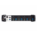 ATEN 4-Port USB 3.0 4K HDMI KVMP™ Switch with Audio Mixer Mode