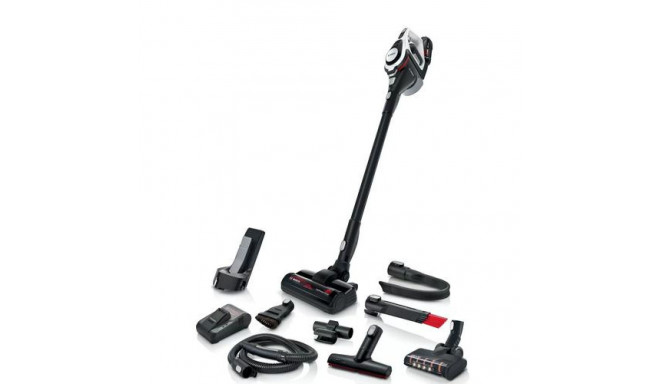 Bosch Serie 8 BSS825ALL stick vacuum/electric broom Battery Dry Bagless Black, White 5 Ah