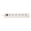 Brennenstuhl 1150650326 power extension 3 m 6 AC outlet(s) Indoor White