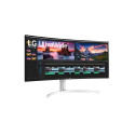 LG 38WN95C-W computer monitor 96.5 cm (38&quot;) 3840 x 1600 pixels UltraWide Quad HD Black, Sil