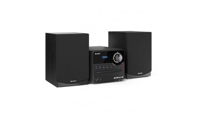 Sharp XL-B517D Home audio micro system 45 W Black