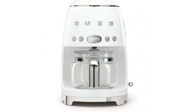 Smeg 50's Style Drip Filter Coffee Machine DCF02WHEU White