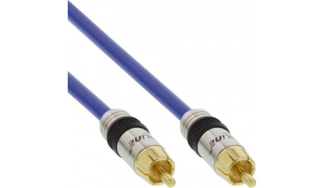 InLine 4043718018253 audio cable 2 m RCA Blue