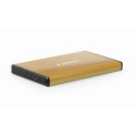 Gembird EE2-U3S-3-GL storage drive enclosure HDD enclosure Gold 2.5&quot;