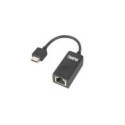 Lenovo 0.08 m, Black, Ethernet Extension Adapter Gen 2