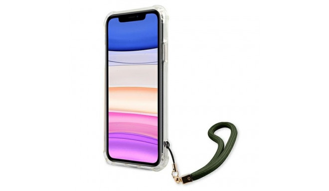 Guess GUHCN61KSARKA iPhone 11 6.1" / Xr khaki hardcase Camo Collection
