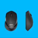 Logitech Hiir M330 Silent Plus Juhtmevaba Must