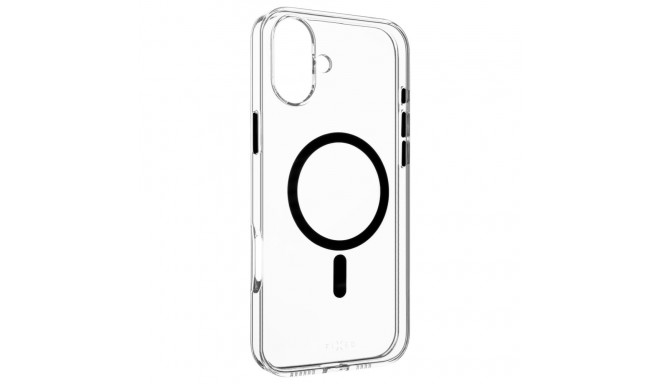Fixed MagPurity Tagakate Apple iPhone 16 Plus TPU Läbipaistev, Must