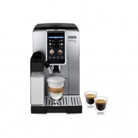 Delonghi | Coffee Maker | Dinamica Plus ECAM380.85.SB | Pump pressure 15 bar | Built-in milk frother