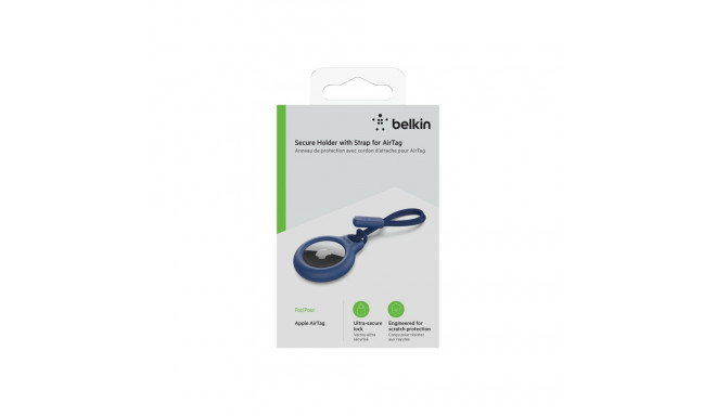 Belkin | Secure Holder with Strap for AirTag | Blue