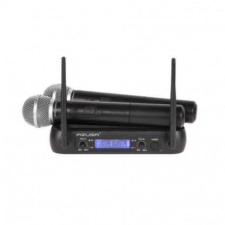 2-kanaliline VHF-mikrofon WR-358LD (2 käsimikrofoni)