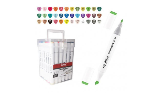 Double-sided alcohol markers ARTIX 36 colours MP