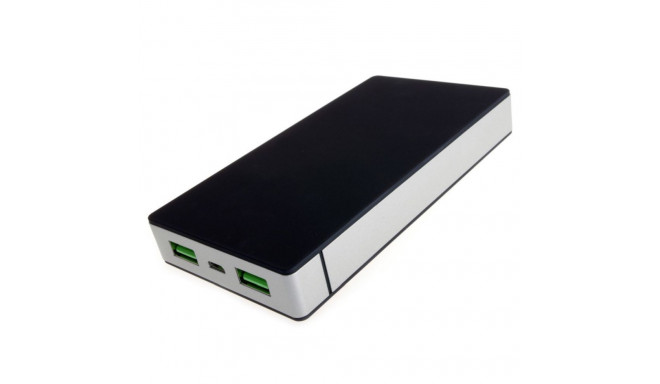 PowerNeed P10000B power bank Lithium Polymer (LiPo) 10000 mAh Black