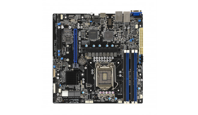 Asus emaplaat P12R-M Intel C252 LGA 1200 (H5) micro ATX