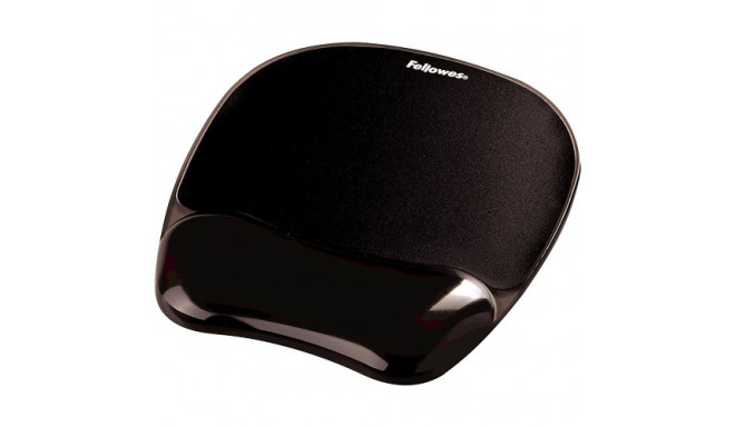 Fellowes CRYSTAL hiire- ja randmepadi geel, must