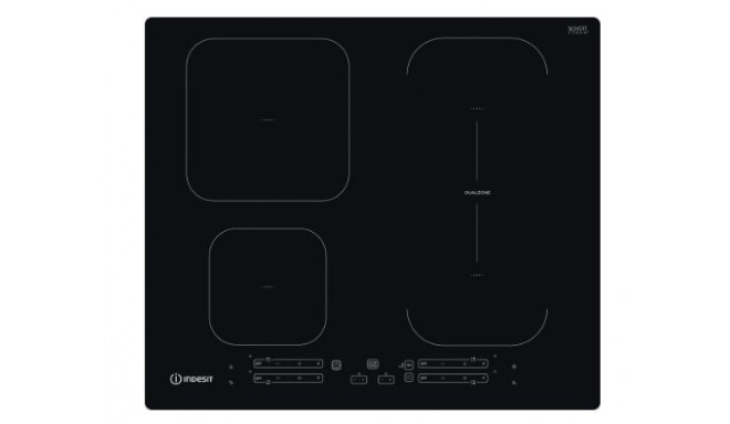 Indesit IB 65B60 NE must integreeritud 59 cm tsoon induktsioonpliit 4 tsooni