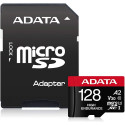 ADATA  Mälukaart | 128GB | MicroSDXC | Flash memory class 10 | Adapter | AUSDX128GUI3V30SHA2-RA1