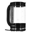 Bosch TWK70B03 elektriline veekeetja 1.7 L 2400 W must, läbipaistev