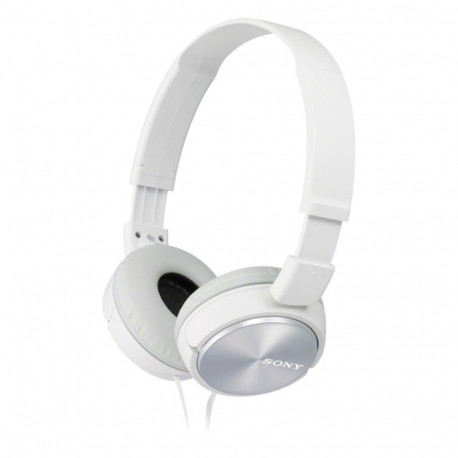 Sony kõrvaklapid MDR-ZX310AP juhtmega peavõruga kõnedeks/muusikaks, valge