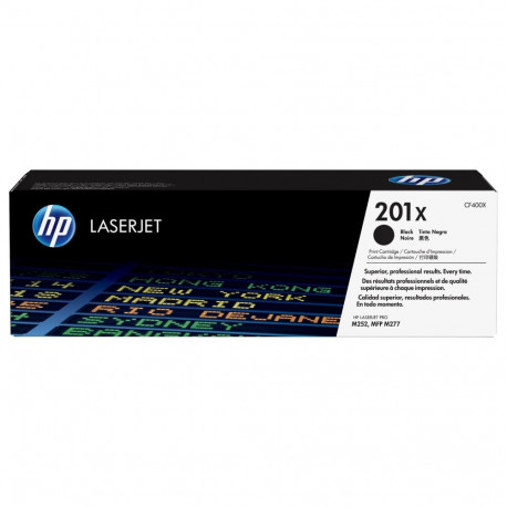 HP 201X suure tootlikkusega must originaal LaserJet toonerikassett