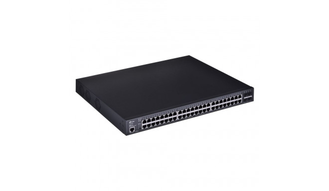 TP-Link JetStream 48-Port Gigabit and 4-Port 10GE SFP+ L2+ Managed Switch with 48-Port PoE+