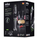 Braun MultiQuick 9 MQ 9187XLI 0,6 L saumikser 1200 W must, roostevaba teras