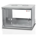 Techly seinakapp 19" 6U prof. 320 hall kokkupandud