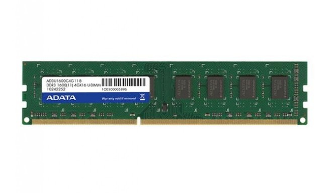 Adata RAM DDR3 8GB (2x4GB) 1600MHz CL11 1.5V