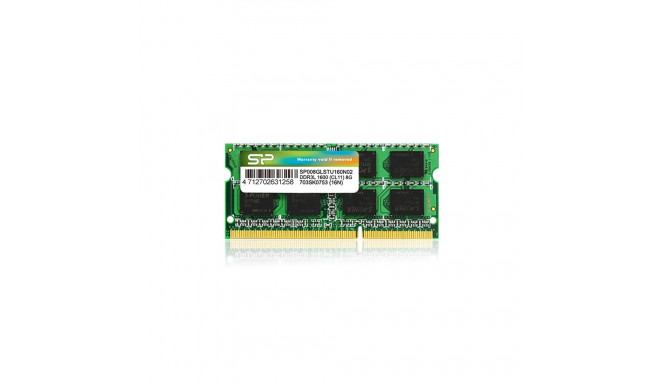 Silicon Power 8GB DDR3L SO-DIMM memory module 1 x 8 GB 1600 MHz