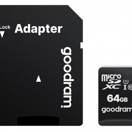 Goodram M1AA-0640R12 mälukaart 64 GB MicroSDXC Class 10 UHS-I