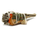 Ancient Wisdom Incense - Cleansing Energetic Sage With Lemon Crystal