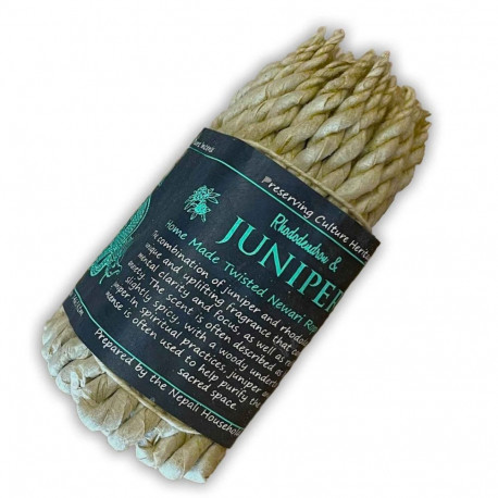 Nepali Rope Pure Herbs Rhododendron & Juniper Rope Incense