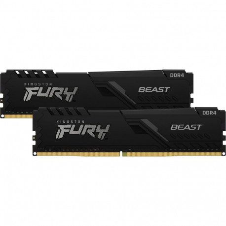 Beast mälumoodulid KF432C16BB1K2/32 32GB DDR4-3200 (2x16GB) dualkomplekt Intel XMP, must