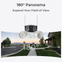 Reolink Floodlight Series F750W - 4K Dual-Lens Wi-Fi Camera, 180° Panoramic View, Powerful Floodligh