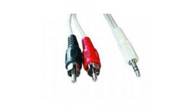 Gembird CABLE AUDIO 3.5MM TO 2RCA 2.5M/CCA-458-2.5M