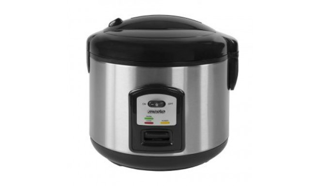 Mesko Rice cooker MS 6411 1000 W, 1.5 L, Black/Stainless steel