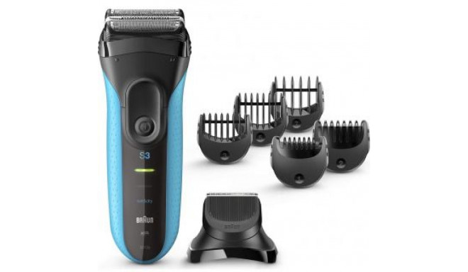 Braun Shaver with trimmer Series 3 Shave&Style 3010BT Cordless, Charging time 1 h, Operating tim