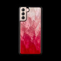 Ikins case for Samsung Galaxy S21+ pink lake black