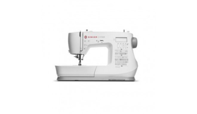 Singer Sewing Machine C7205 Number of stitches 200, Number of buttonholes 8, White