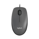 Logitech LOGI M90 corded optical Mouse grey