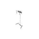 EDBAK Flat Screen Trolley for One Screen Floor stand, TR5E, 42-65 ", Trolleys&Stands, Maximum we