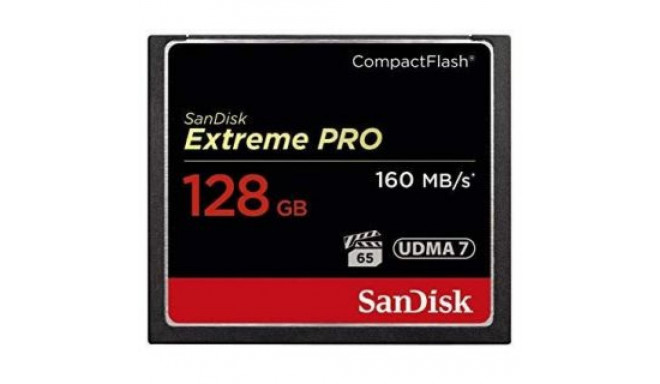 SANDISK BY WESTERN DIGITAL MEMORY COMPACT FLASH 128GB/SDCFXPS-128G-X46 SANDISK