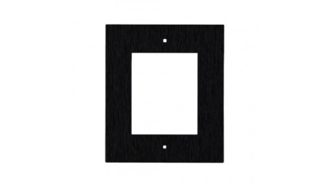 2N ENTRY PANEL 1MOD. FLUSH FRAME/BLACK/ IP VERSO 9155011B