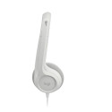 Logitech H390 USB Computer Headset Wired Headphones, USB Type-A, Off-white
