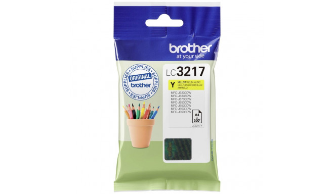 Brother LC3217Y kollane tindikassett