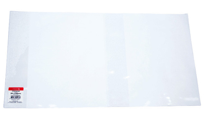 Brunnen notebook covers 261x550mm, transparent