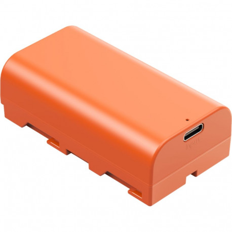 SmallRig kaamera aku 4971 NP-F550 USB-C laetav, oranž