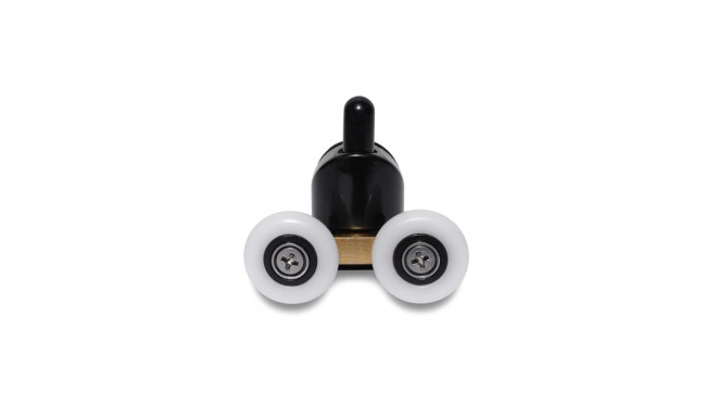 DOUBLE UPPER ROLLERS 23MM BLACK 2PCS